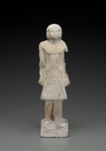 Statuette of a Striding Official, 2465-2323 BC. Creator: Unknown.