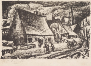 Altenberg (Ertsgebergte), 1923. Creator: Leo Gestel.