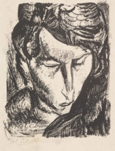 Head, 1923. Creator: Leo Gestel.