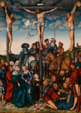 Crucifixion, 1532. Creator: Lucas Cranach the Elder.