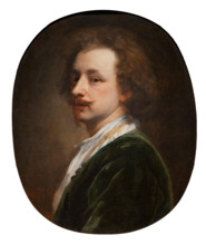 Portrait of the Artist, probably early 1700s. Creator: Follower of Anthony van Dyck.