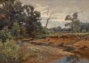 Indiana Woodland (In the Meadow), date unknown. Creator: Charles Conner.