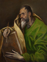 St Luke, about 1610-1614. Creator: El Greco.