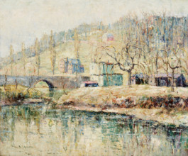 April, about 1915. Creator: Ernest Lawson.