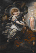 The Dream of St Joseph, about 1665. Creator: Francisco Rizi.