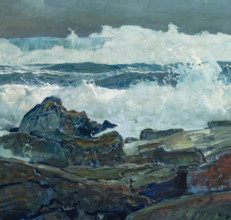 The Next Wave, about 1924. Creator: Frederick Judd Waugh.