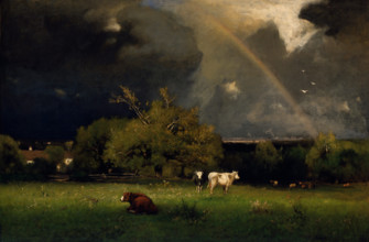 The Rainbow, about 1878-1879. Creator: George Inness.