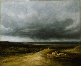 Approaching Storm, about 1820-1825. Creator: Georges Michel.