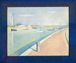 The Channel of Gravelines, Petit Fort Philippe, 1890. Creator: Georges-Pierre Seurat.