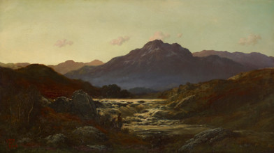 Torrent in the Highlands, 1881. Creator: Gustave Doré.