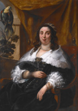 Portrait of a Lady, late 1640s. Creator: Jacob Jordaens I.