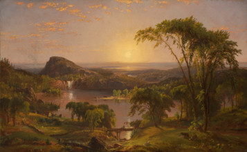 Summer, Lake Ontario, 1857. Creator: Jasper Francis Cropsey.