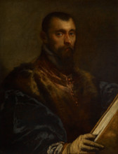 Portrait of a Man, about 1590-1600. Creator: Leandro Bassano.