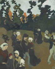 The Breton Dance, about 1891. Creator: Maurice Denis.