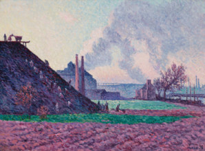 A Slag Heap Near Marchiennes, 1898. Creator: Maximilien Luce.