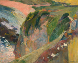 Above the Sea, 1889. Creator: Paul Gauguin.