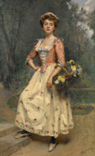 Spring Beauty, unknown date. Creator: Raimundo de Madrazo y Garreta.