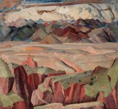 Mountains and Valleys, about 1933-1935. Creator: Victor Higgins.