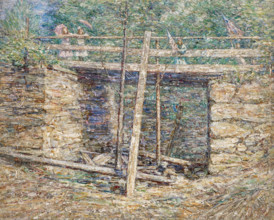 The Old Bridge, about 1923. Creator: William L Carrigan.