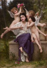 Dream of Spring (Rêve de printemps), 1901. Creator: William-Adolphe Bouguereau.