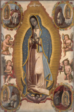 Virgin of Guadalupe, about 1700. Creator: Unknown.