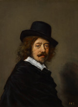 Portrait of Frans Hals, about 1650. Creator: Frans Hals.