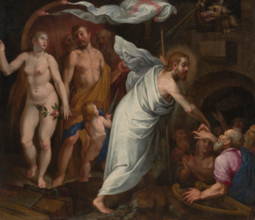 Christ's Descent into Limbo, about 1600. Creator: Pablo de Céspedes.