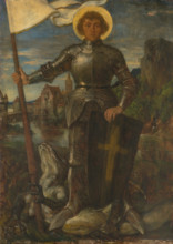 St George, 1896. Creator: Wilhelm von Diez.