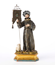 Saint Francis of Assisi, about 1775. Creator: Francisco Salzillo y Alcaraz.