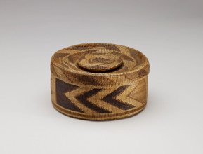 Rattle-Top Basket, 1880-1886. Creator: Unknown.