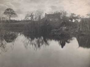 Quanting the Gladdon, 1887. Creator: Peter Henry Emerson.