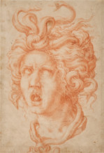 Medusa, about 1540. Creator: Francesco Salviati.