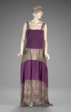 Evening Dress, Winter 1922-1923. Creator: Jeanne Lanvin.