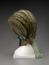 Bonnet (Calash), 1790-1810. Creator: Unknown.