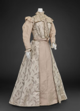 Dress (Bodice, Skirt), 1898-1900. Creator: L. P. Hollander & Co..