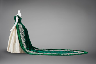 Imperial Russian Court Dress, about 1888. Creator: Charles Frederick Worth.