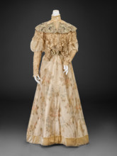 Dress (Bodice, Skirt), 1890s. Creator: Marshall Field & Company.