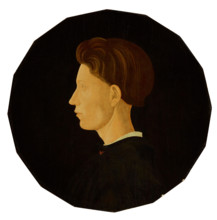 Portrait of a Young Man, 1430s-1450s. Creator: Paolo Uccello.