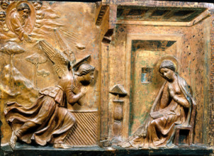 The Annunciation, about 1450. Creator: Unknown.