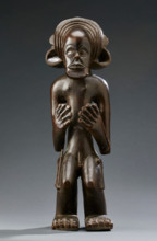 Figure of chief, late 19th century - early 20th century. Creator: Unknown.