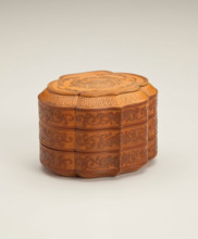 Three-tier box, 19th century. Creator: Unknown.