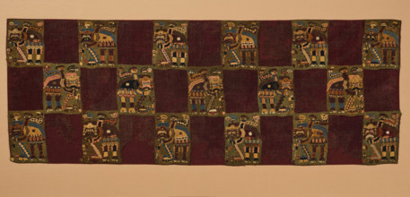 Burial Wrapper With Supernatural Beings, 400-200 B.C.E.. Creator: Unknown.