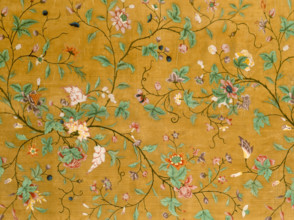 Painted Silk for the European Market, about 1770. Creator: Unknown.