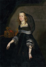 Portrait of Eleonór Mantová (Portrait of Noblewoman), after 1650. Creator: Unknown.