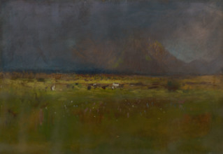 The Tatras before a Storm, 1890. Creator: Ladislav Mednyanszky.