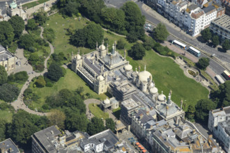 The Royal Pavilion, listed Grade I, The City of Brighton and Hove, 2024. Creator: Damian Grady.