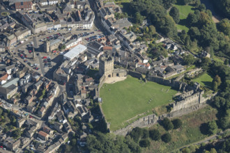 Richmond Castle, an eleventh to fourteenth century enclosure castle, North Yorkshire, 2024. Creator: Robyn Andrews.