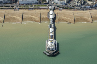 Eastbourne Pier, Eastbourne, East Sussex, 2024. Creators: Damian Grady, Eugenius Birch.