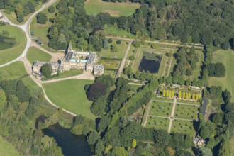 Newstead Abbey Augustinian Priory and formal gardens, Nottinghamshire, 2024. Creator: Robyn Andrews.