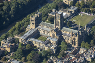 Durham Cathedral and cloister, County Durham, 2024. Creator: Robyn Andrews.